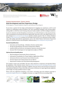 Web Development and User Experience DesignUX Designers