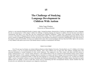 15 The Challenge of Studying Language Development in Children