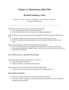 Study Notes - Memorial University