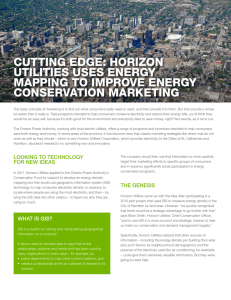 case study - Horizon Utilities