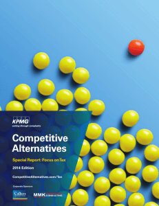 KPMG Competitive Alternatives 2014