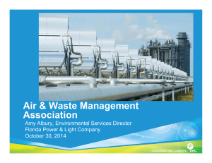 FP&L - Air & Waste Management Association