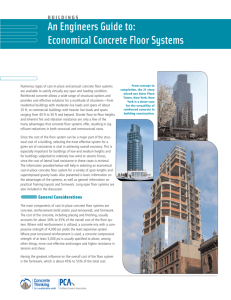 IS063 Floor Systems - Portland Cement Association