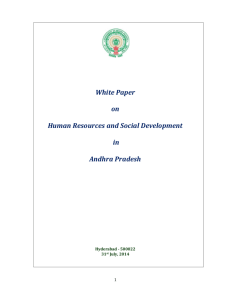 White Paper on Human Resources and Social