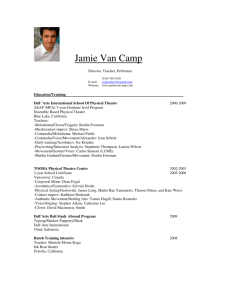 CV - Jamie Van Camp