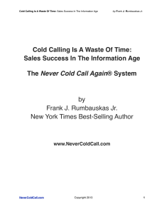Cold-Calling Guide