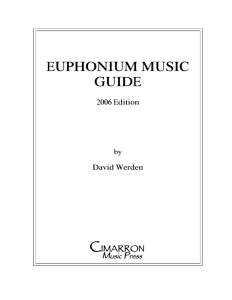 euphonium music guide - Brassworks 4 Sheet Music Sales