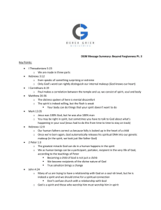 DGM Message Summary: Beyond Forgiveness Pt. 3 Key Points: • I