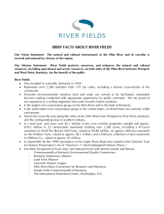 BRIEF FACTS ABOUT RIVER FIELDS