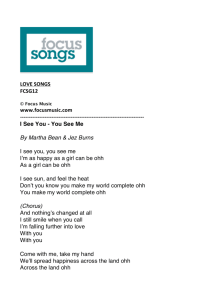 FCSG12 Love Songs Lyrics