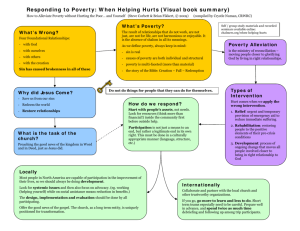 Responding to Poverty: When Helping Hurts (Visual book summary)