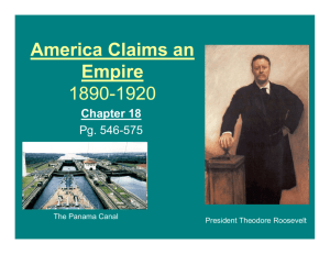 America Claims an Empire 1890-1920