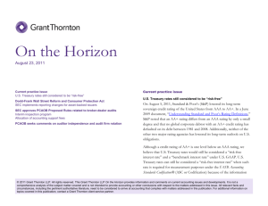 On the Horizon - Grant Thornton