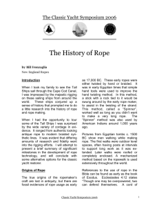 The History of Rope