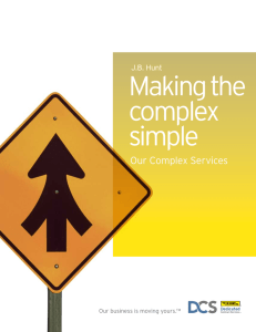 Making the complex simple