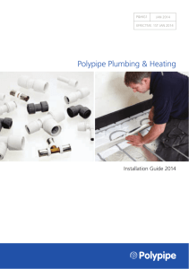 Plumbing & Heating Installation Guide