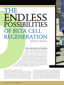 beta cells - Transition Therapeutics