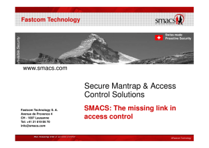 Secure Mantrap & Access Control Solutions