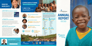 2013-2014 Annual Report for Compassion International