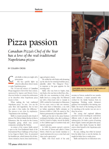 Pizza passion - Century Hospitality Group