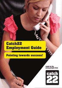 Catch22 Employment Guide