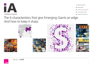 The 6 characteristics that give Emerging Giants an edge. And