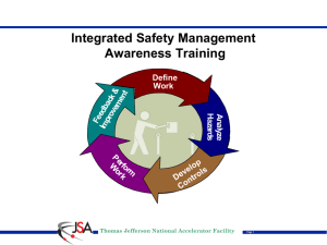ISM Awareness Training Materials