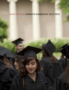 bard college parents handbook 2013–2014