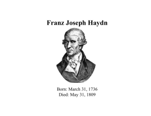 Franz Joseph Haydn - Classics For Kids