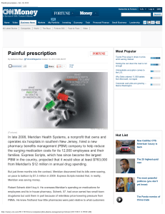 Painful prescription - Oct. 10, 2013