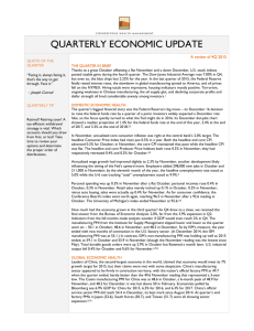 4th Quarter - 2015 Newsletter - Cornerstone Wealth Management