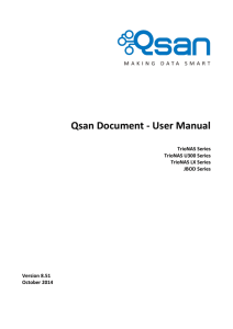 User Manual - Qsan Technology
