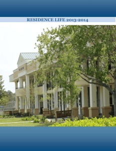 Res Life Handbook - Charleston Southern University