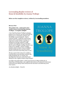 Lovereading Reader review Sense & Sensibility reading Reader