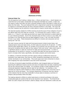 CCIM Institute's statement of policy