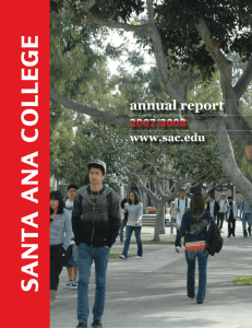 2007-2008 - Santa Ana College