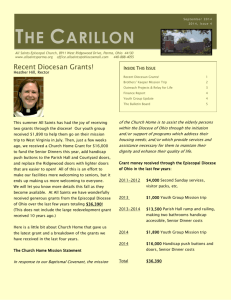 The Carillon 2012 Issue 1 - All Saints Episcopal Church