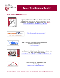 JOB SEARCH RESOURCES