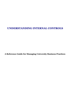 Understanding Internal Controls