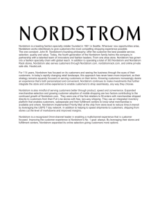 Nordstrom is a leading fashion specialty retailer founded in 1901 in