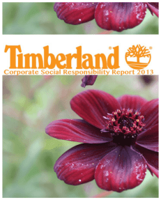 Timberland Sample CSR