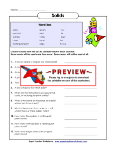 Solids - Super Teacher Worksheets