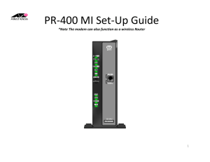 PR-400 MI Set