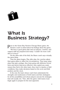 What Is Business Strategy?