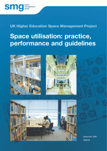 Space utilisation: practice, performance and guidelines