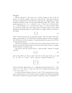 Isospin - Physical Mathematics