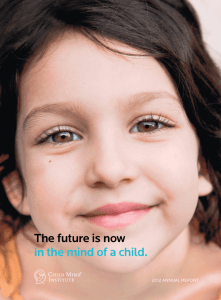 2012 Annual Report - Child Mind Institute