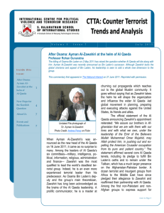 After Osama: Ayman Al-Zawahiri at the helm of Al Qaeda