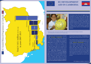 EU development aid in Cambodia 2007