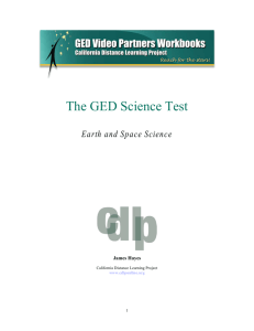 The GED Science Test